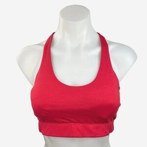 Outdoor Voices Red Racerback Sports Bra